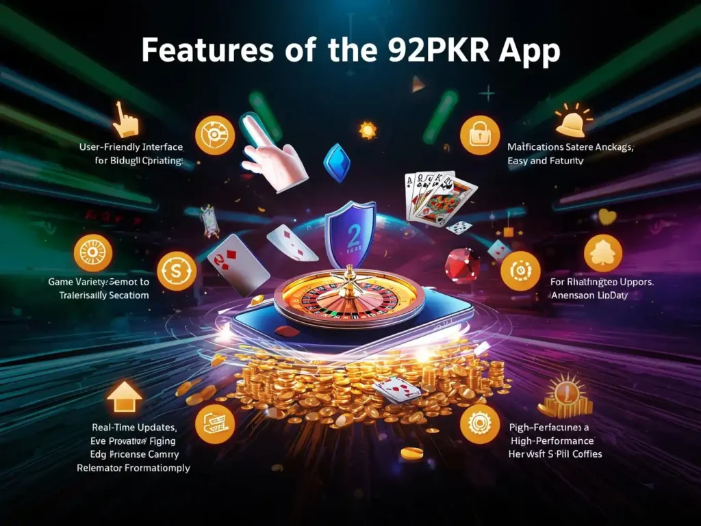 Features of the 92PKR App